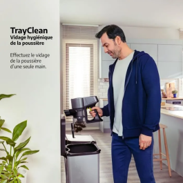 Beko VRT84225VI Aspirador Escoba Inalámbrico 100 AirWatts 3 Velocidades Pantalla LED Gris