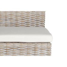 GINER Y COLOMER - Lote de 2 Sillas de Rattan con Cojín, Color Gris, Altura Asiento 47 cm