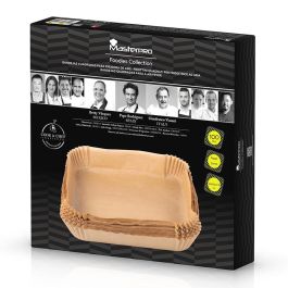 Masterpro Bandeja de papel para freidora de aire 26x26x4,5 cm marrón 100 unid. Bgmp-7606