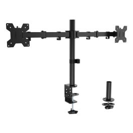 AISENS - SOPORTE DE MESA ECO GIRATORIO E INCLINABLE PARA MONITOR/TV 10KG (3 PIVOTES, 2 BRAZOS) DE 17-32, NEGRO Precio: 21.49999995. SKU: B1ARC8VGRM