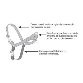 Petsafe Easy Walk Ronzal para Perros Medianos | Arnés Anti-Tirones para Adiestramiento y Paseo | Cómodo y Efectivo | Incluye Correa 1.8m