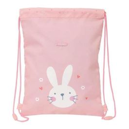 Bolsa Mochila con Cuerdas Safta Bunny Rosa 26 x 34 x 1 cm Precio: 8.49999953. SKU: B1DW934J5M