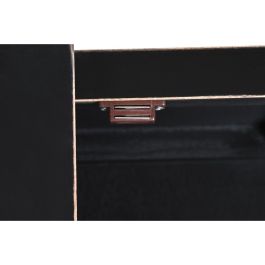 DKD Home Decor Armario Oriental Negro de Álamo y Metal Desmontable 110x50x180 cm DKD Home Decor Armario Oriental Negro de Álamo y Metal Desmontable 110x50x180 cm