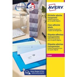 Etiquetas Adh.Impr.Avery A4 Polyester Transparente C.Romos Laser Caja 25H 99,1X38,1 Mm 350 Uds.(L7563) Precio: 45.69000051. SKU: B1CDRGWP7B