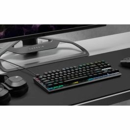 Teclado de juego óptico -mecánico - Azerty - Corsair - K60 Pro TKL - sin pavé digital - RGB retroiluminado - negro (CH -911D01A -FR)