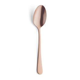 Amefa Austin Cobre - Caja 12 Cucharas de Mesa en Acero Inoxidable, Color Cobre, 20.5 cm, 2.5 mm