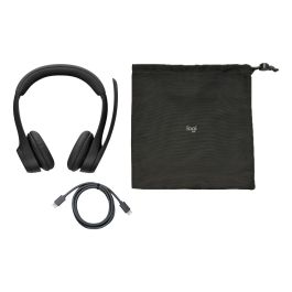 Auriculares Logitech 981-001458 Negro Auriculares Logitech 981-001458 Negro
