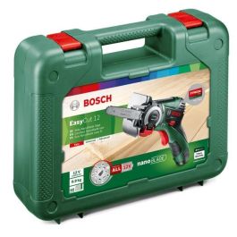 Bosch EasyCut 12 Sierra multiusos inalámbrica 12V 2.5 Ah NanoBlade para madera y plástico, corte 65mm, incluye batería y cargador.