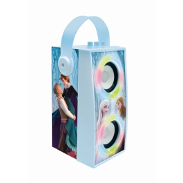 Lexibook Altavoz Portatil Bluetooth con Microfono Frozen Disney con Efectos de Luz y Karaoke