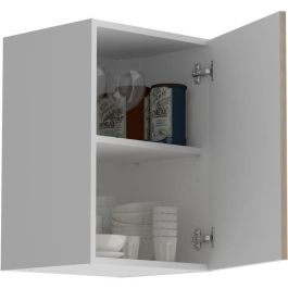 Oslo High Furniture 1 Puerta - Jackson Chene Decor - L 40 x D 36 x H 58 cm