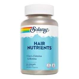 SOLARAY Hair Nutrients 120 Cápsulas. Multivitamínico con Biotina y Zinc para el Mantenimiento Capilar. Apto Veganos. Precio: 24.7900004. SKU: B1F37CVNDY