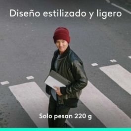 Teclado Logitech 920-012974 Blanco Gris QWERTY