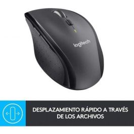 Logitech Marathon M705 Wireless Mouse, RF Wireless, Alkaline, Charcoal Logitech Marathon M705 Wireless Mouse, RF Wireless, Alkaline, Charcoal