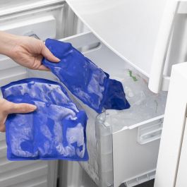 Innovagoods Gorro de Gel para Migrañas y Relajación, Gris, Talla Única con 4 Bolsas de Gel Extraíbles para Calentar o Enfriar