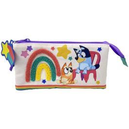 CYP BRANDS Portatodo triple Rainbow Bluey 22x3x12cm con 3 compartimentos amplios y 2 pequeños para accesorios Precio: 12.68999963. SKU: B1GBVF6D8L