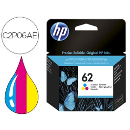 Hp Cartucho Tinta N.62 Pack Multicolor para OfficeJet 5640 / 7640 / 5740 - 165 Páginas Precio: 30.50000052. SKU: S5600487