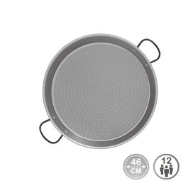 Paellera tradicional de acero pulido ø46 cm (12 personas) Precio: 15.49999957. SKU: S7916601