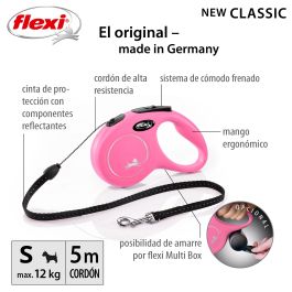 Flexi Correa New Classic Cordón Talla S 5 Metros Rosa Flexi Correa New Classic Cordón Talla S 5 Metros Rosa Precio: 12.50000059. SKU: S6103471