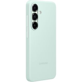 Samsung Funda de Silicona para Galaxy S25, Color Menta