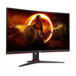 AOC C24G2AE/BK Monitor Gaming 23.6" Full HD (1920x1080) 16:9, 1ms, 165Hz, VESA, Altavoces, Negro/Rojo