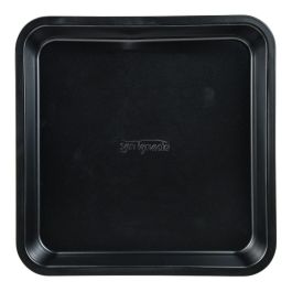 San Ignacio Bandeja Cuadrada Experto Acero al Carbón para Horno 26 x 26 x 3.5 cm Color Verde Oliva Revestimiento Antiadherente