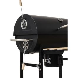 Barbacoa de carbón - CAJA DE COCCIÓN - MIKE EVOLUTION - 142 X 57 X 112 cm - Negro