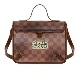 Bolso-Mochila Satchel Journey Disney Mickey Mouse Marrón