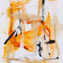 Cuadro Pintura Abstracto 2/M Madera 50 X 60 cm