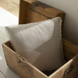 Today TOD1700240533915 Cojín CHARME Chambray x Dentelle Berenice 40 x 40 cm