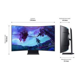 Samsung Odyssey S55CG970NU Pantalla para PC 55" (139,7 cm) 4K Ultra HD LED Negro Mate 165Hz 1ms Curva 1000R
