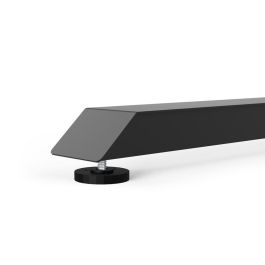 Sharkoon SGD20 Skiller Mesa Escritorio Gaming Ergonómica con Tablero MDF Negro y Diseño de Riñón para Configuración Diestra