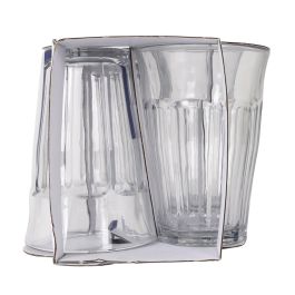 Duralex Set de 4 Vasos Picardie Transparentes 360 cc (8 Cajas)