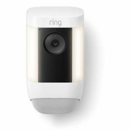 Ring AAABC74559 Cámara de Vigilancia Spotlight Pro Battery Blanco UE