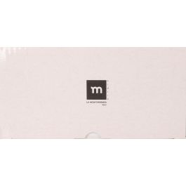 La Mediterranea Set de 2 Tazas Quebec 320 ml, 8.4 cm de diámetro x 10.3 cm de altura (24 Cajas)
