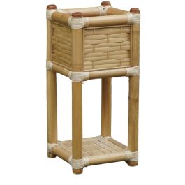 DKD Home Decor Macetero Tropical Natural Bambú y Ratan 35 x 76 x 35 cm Precio: 92.50000001. SKU: B1BFMNRR27