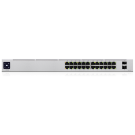Ubiquiti Networks UniFi 24 Puertos PoE Gestionado L2/L3 Gigabit Ethernet 1U Plata Precio: 404.59000021. SKU: B176VPQW6X