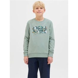 Sudadera sin Capucha Niño Jack & Jones Jjgeplas Crew Neck Azul M