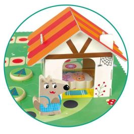 Goula Juego Caperucita Roja de Madera ¡Ayuda a Caperucita a Llegar a Casa de la Abuelita! para Niños a partir de 2 Años