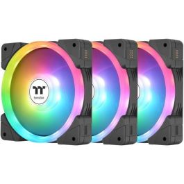 THERMALTAKE SWAFAN EX12 ARGB Sync (Negro) - Ventilador de 120 mm para carcasa de PC