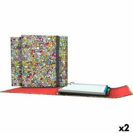 Carpeta de anillas Grafoplas Carpeplús Icons Multicolor A4 (2 Unidades) Precio: 29.94999986. SKU: S8424625
