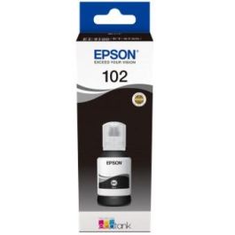 Epson Tinta Ecotank Botella Negro 102 para Et-2700, 2750, 3700, 3750, 4750 Precio: 16.50000044. SKU: S0222509