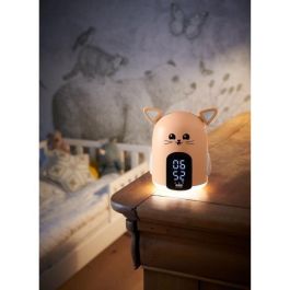 Bigben Kids BIG3499550387827 Despertador Infantil Mia con Luz Nocturna Suave y Diseño de Gato Bigben Kids BIG3499550387827 Despertador Infantil Mia con Luz Nocturna Suave y Diseño de Gato