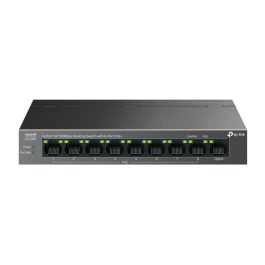 TP-Link LS109P Switch No Administrado de 9 Puertos Fast Ethernet (10/100) con PoE, 1.8 Gbit/s, Negro, Montaje Pared Precio: 31.78999967. SKU: B178Z9CZMK