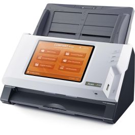 Plustek A350 Enterprise Scanner Documentos A3, 600x600 DPI, Escaneo Dúplex, Pantalla Táctil 7"