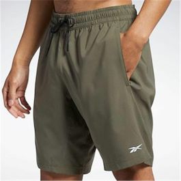 Pantalón Corto Deportivo Reebok Wor Woven Verde Oliva