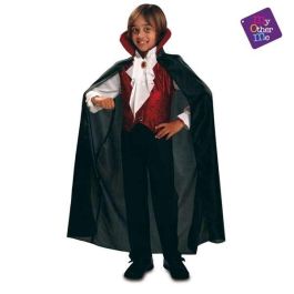 My Other Me Disfraz Infantil Vampiro Gótico Talla 5-6 Años - Chaleco, Camisa, Pantalón y Capa de Poliéster