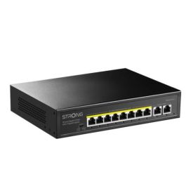 Strong SW8010POE+ Switch Gigabit PoE+ de 10 puertos con 8 puertos PoE y 2 enlaces ascendentes Precio: 60.5. SKU: B12VXC54VD