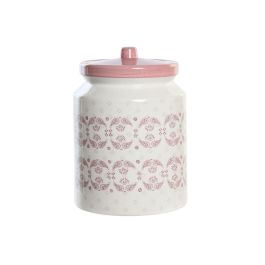 Bote DKD Home Decor 15,5 x 15,5 x 21 cm Rosa Blanco Dolomita Precio: 14.49999991. SKU: S3044545