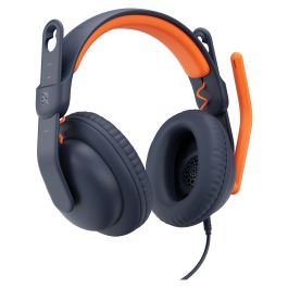 Logitech WW-9006 Zone Learn Classic Blue - Auriculares para estudiantes con micrófono, Azul