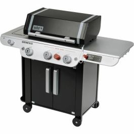 Weber Barbacoa Genesis Grande a Carbón de Madera FSC con Accesorios para Exteriores - 3 Años de Garantía